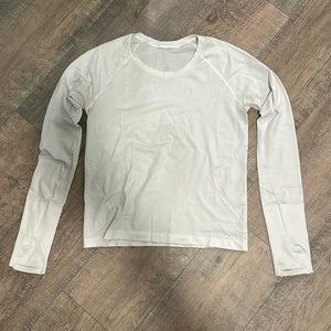 lululemon white swiftly tech long sleeve